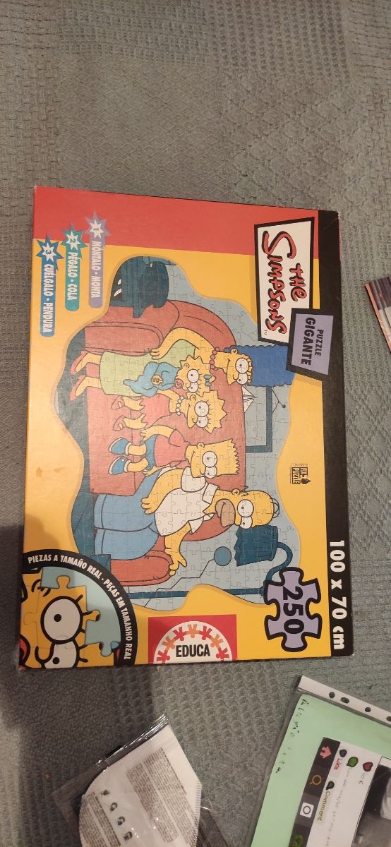 puzzle de lo simpsons