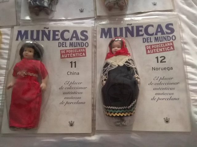 Colección muñecas del mundo