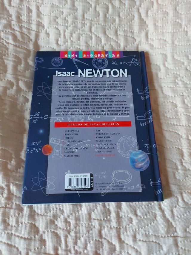 Isaac Newton. Mini biografías