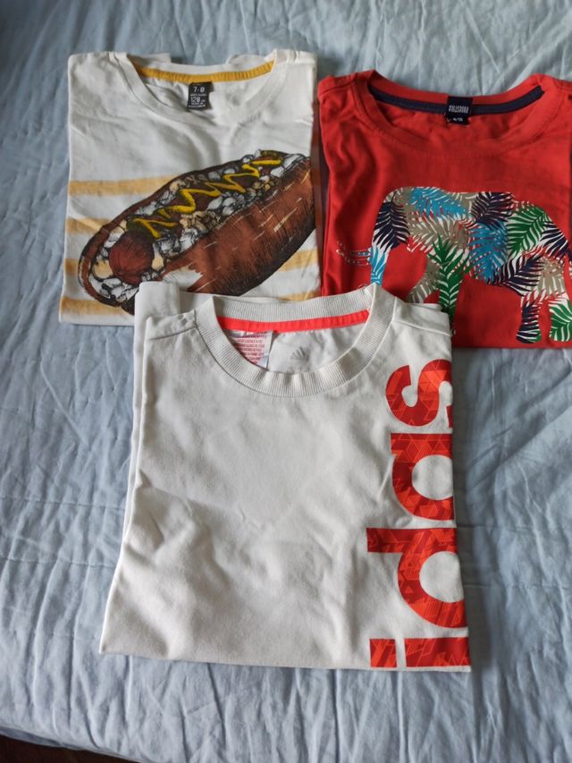 Lote de camisetas