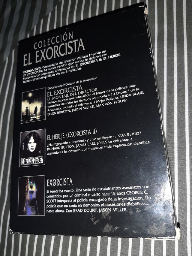 pack trilogia el exorcista edi.coleccionista dvd