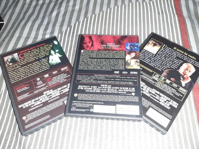 pack trilogia el exorcista edi.coleccionista dvd