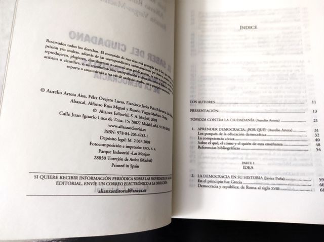 EL SABER DEL CIUDADANO, Aurelio Arteta