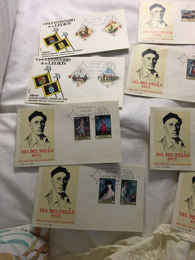 Sobres primer día circulación