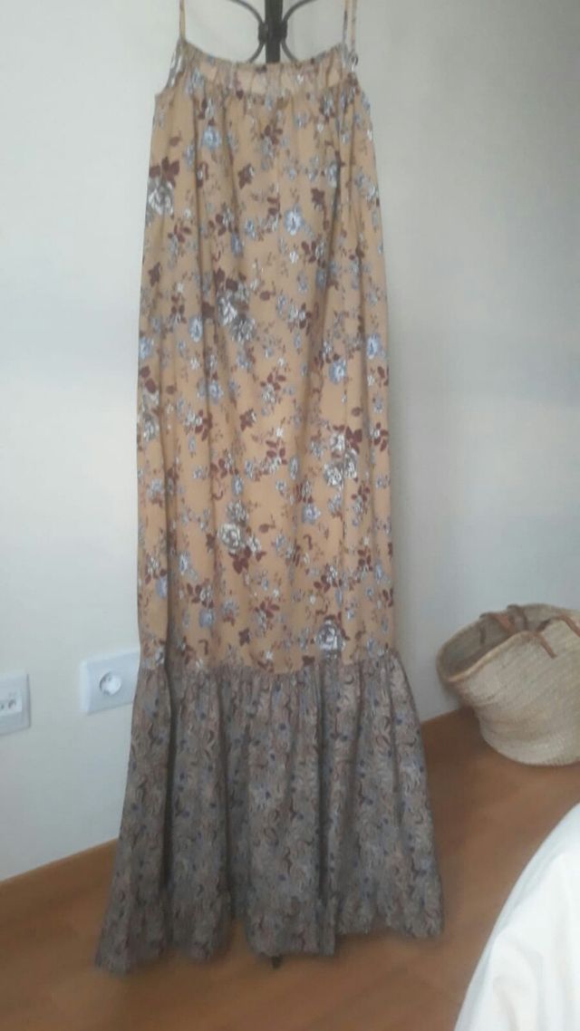 Vestido largo Pull&Bear S