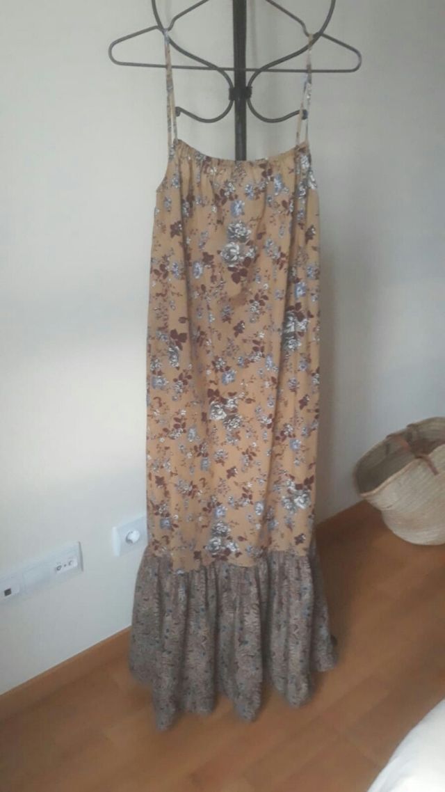 Vestido largo Pull&Bear S