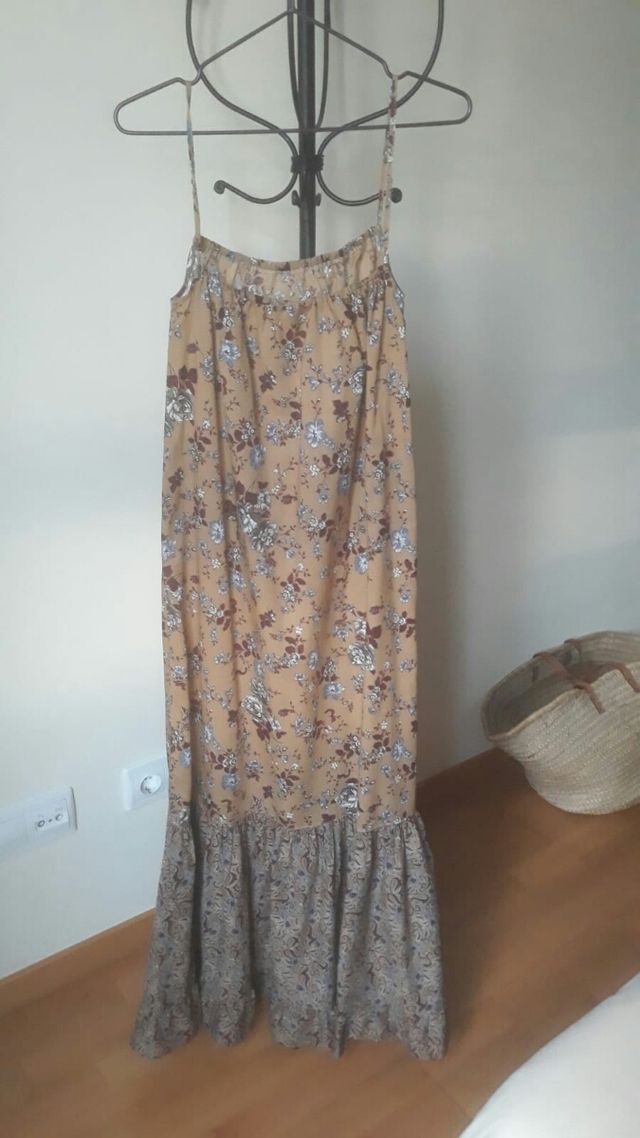 Vestido largo Pull&Bear S