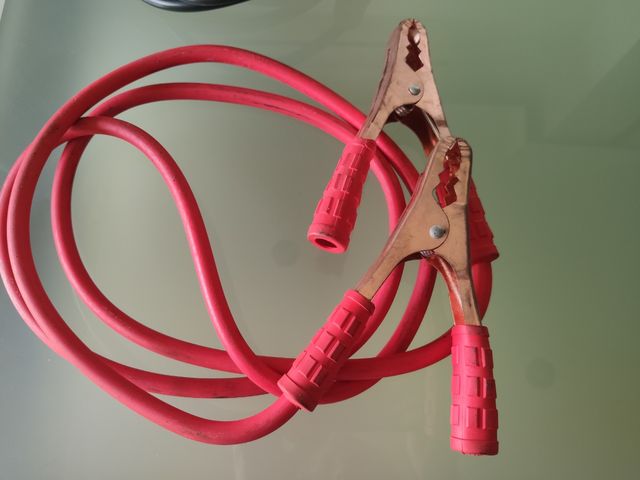 pinzas para bateria de coche