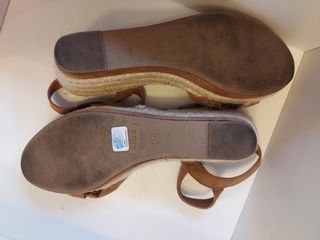 Sandalias cuña esparto Sfera n°38 de segunda mano por 6 EUR en Leganés en  WALLAPOP