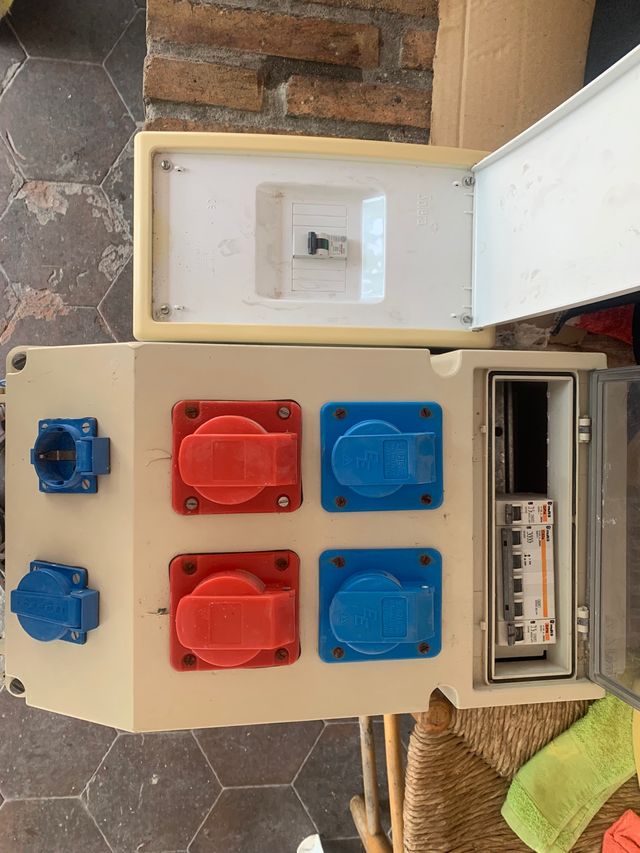 Cuadro Eléctrico de Obra y Cuadro Control Potencia