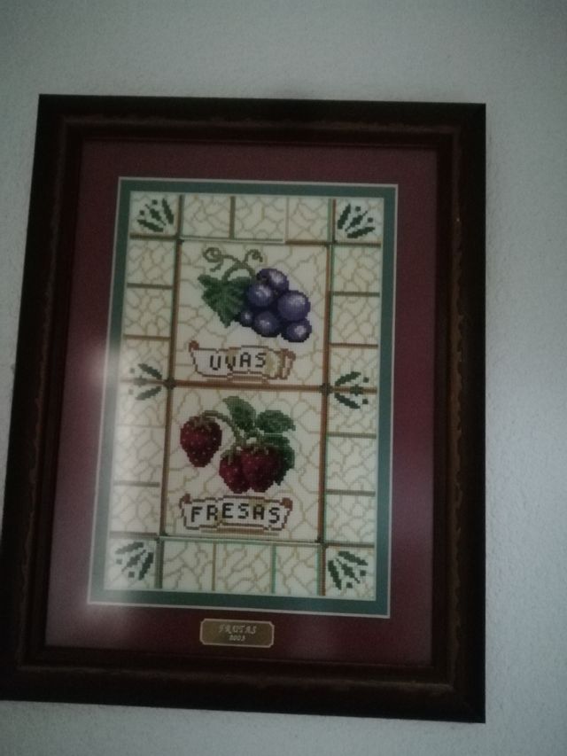 cuadro punto de cruz