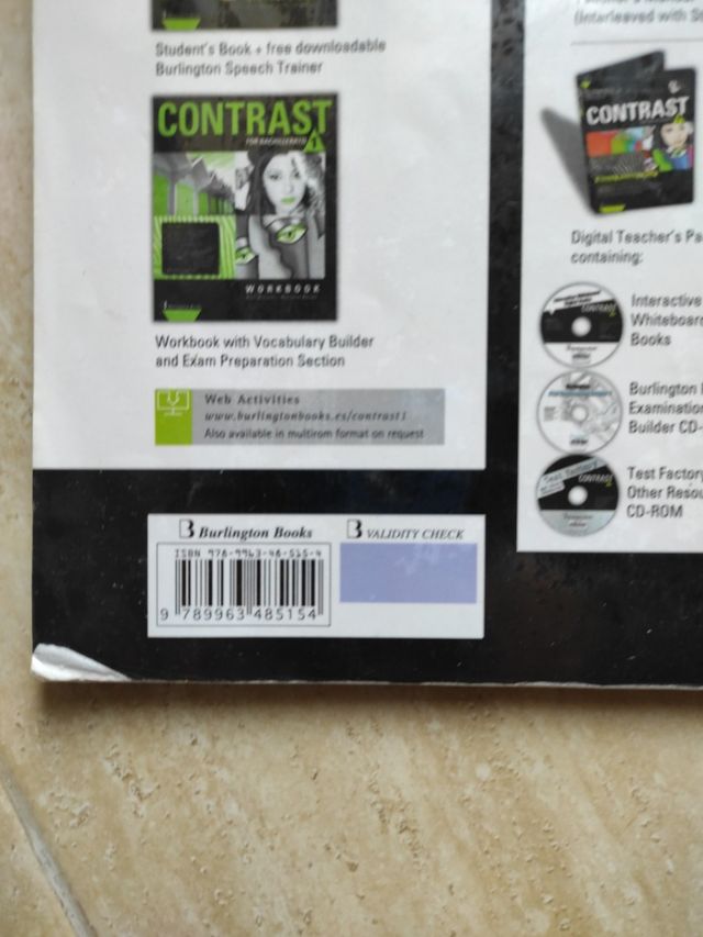 contrast 1° bachillerato