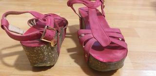 Sandalias rojas Xti talla 35 de segunda mano por 5 EUR en Alcobendas en  WALLAPOP