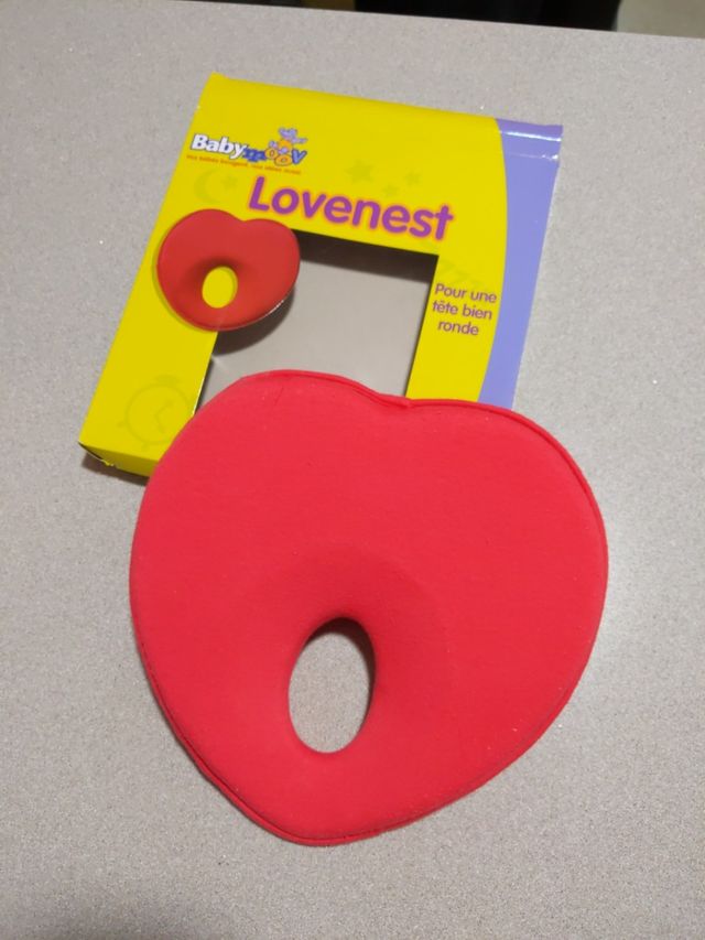 Almohada bebés plagiocefalia Lovenest