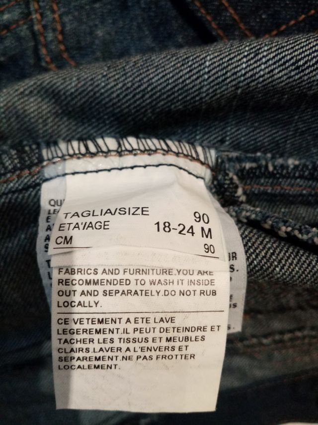Cazadora Vaquera BENETTON  2 años bebé
