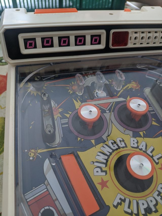 Pinball de los años 70-80. Geyper/Tomy