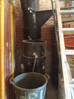 TUBO BAJANTE ESCOMBRO PLASTICO REFORZADO