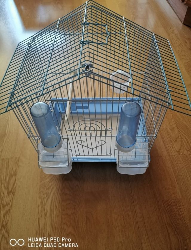 jaula para canarios