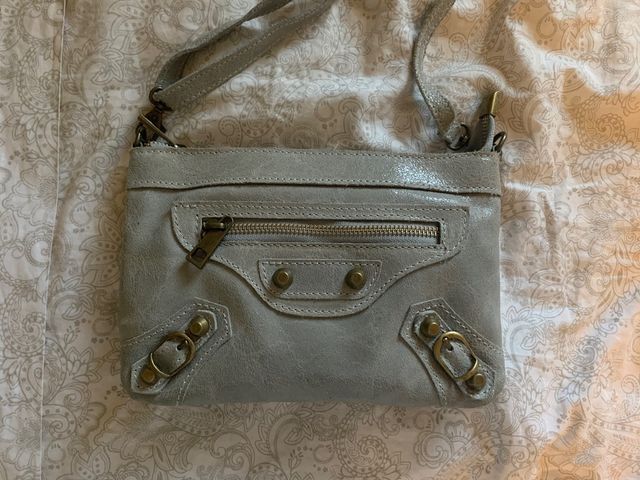Bolso piel italiana