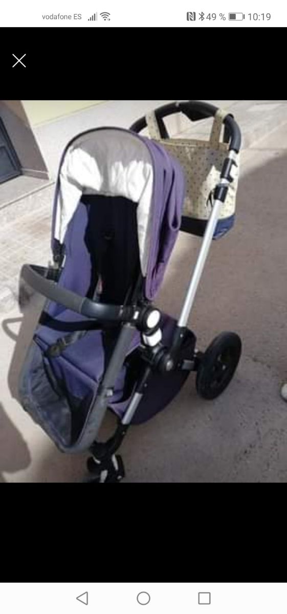 carro Bugaboo camaleón +bañera+tumbona+esteriliza