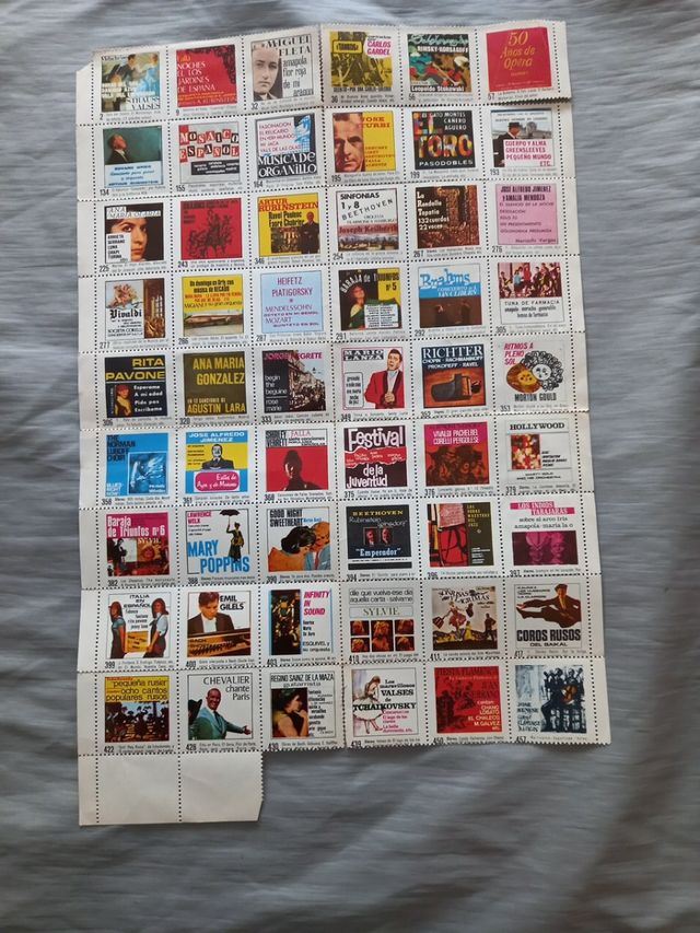 Sellos de artistas, pelis