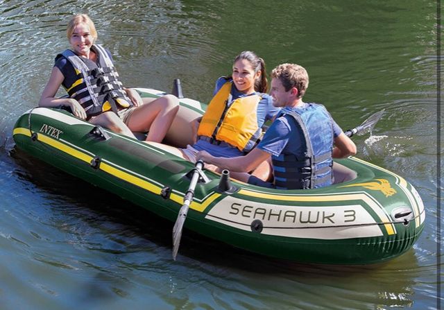 Barco Hinchable Intex Seahawk 3 NUEVO A ESTRENAR
