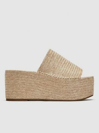 Sandalias yute Zara 38 de segunda mano por 8 EUR en Santa Cruz de Tenerife  en WALLAPOP