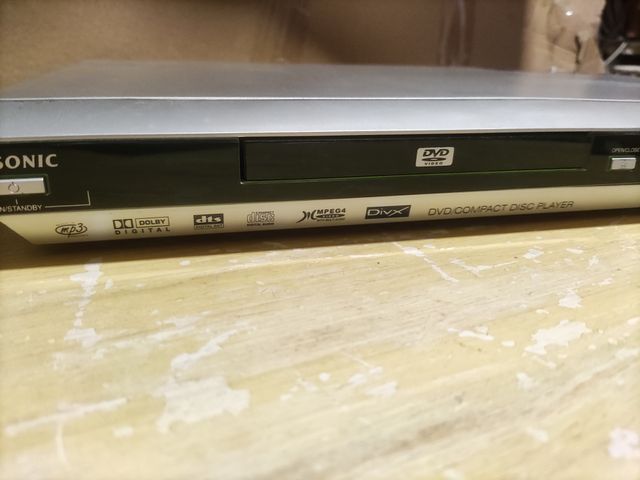 Reproductor de DVD y CD Ansonic Divx mp3 sin mando