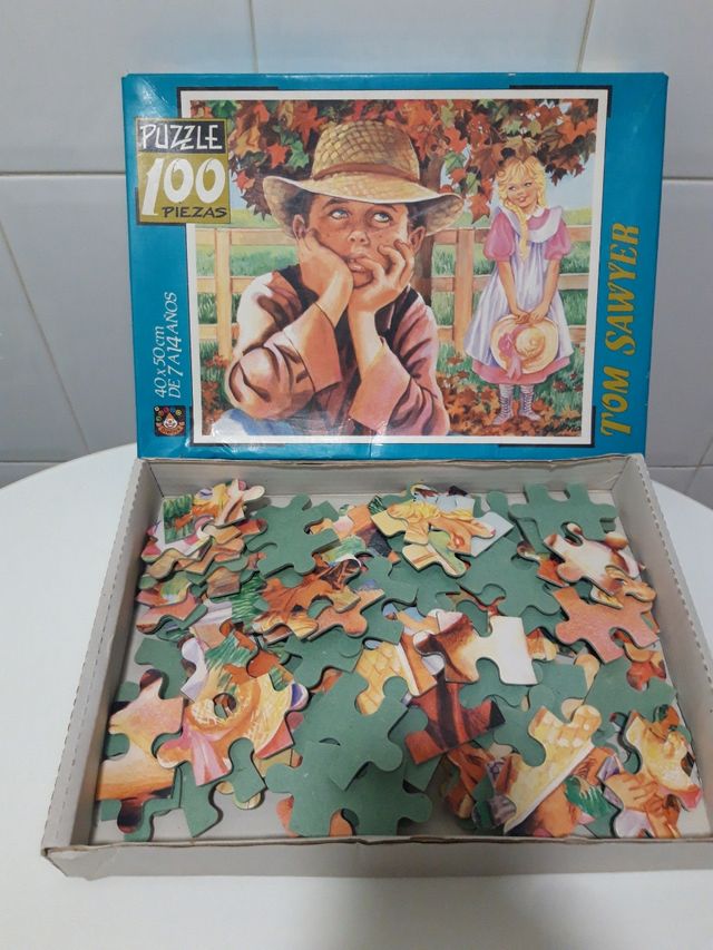 🌍 Puzzle Ton Sawyer 100 pezzi 🌎