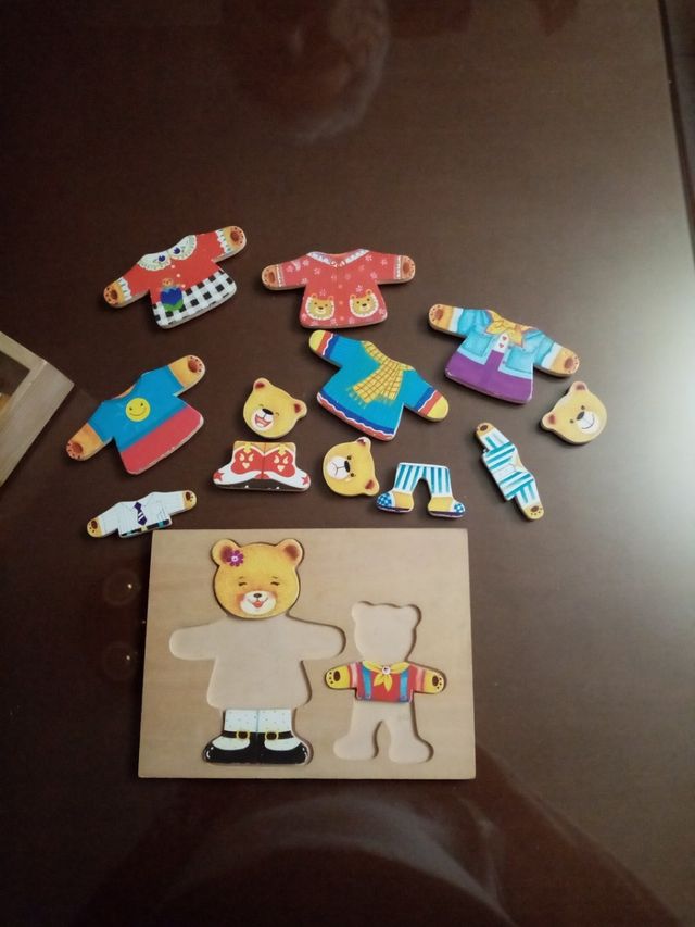 Puzzle Madera Ositos