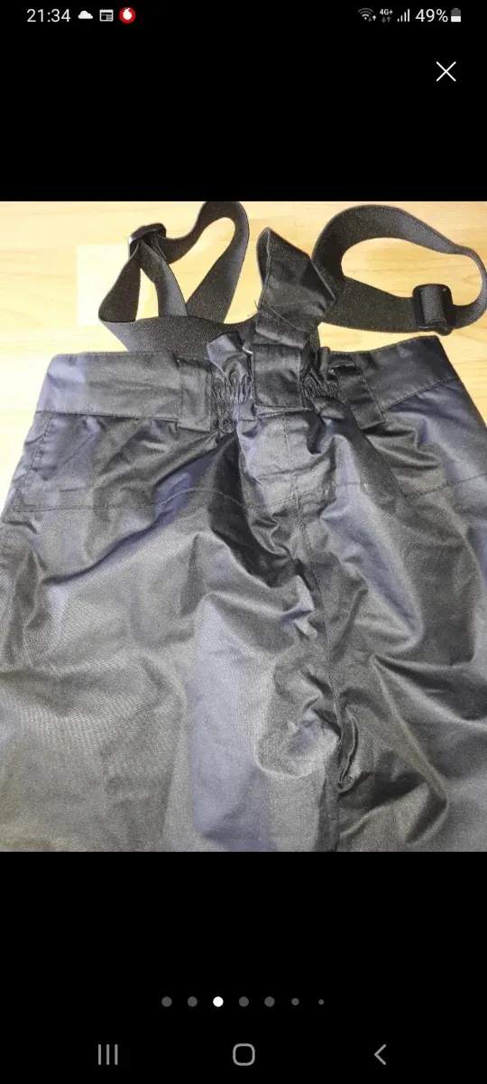 Abrigo impermeable esquí niña talla 4-6 años