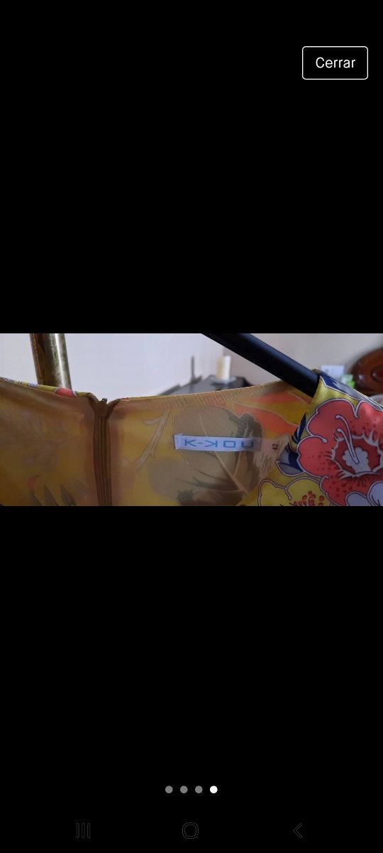 Vestido manga francesa.