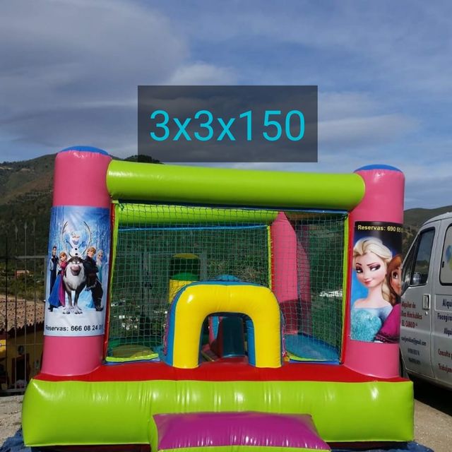 castillos 3x3 alquiler 