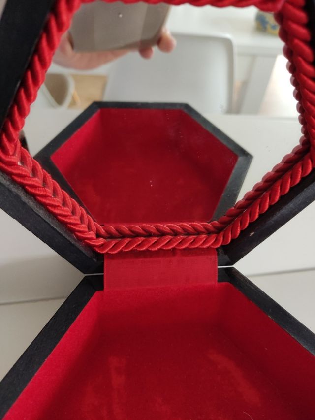 3Cajas en madera con marquetería