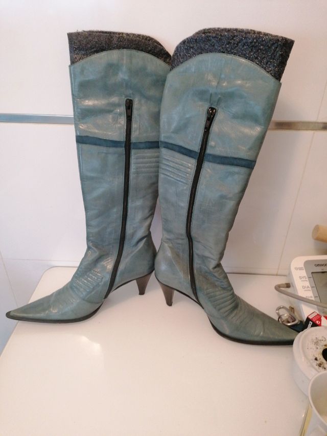 Botas italianas Latitude piel auténtica n 37.