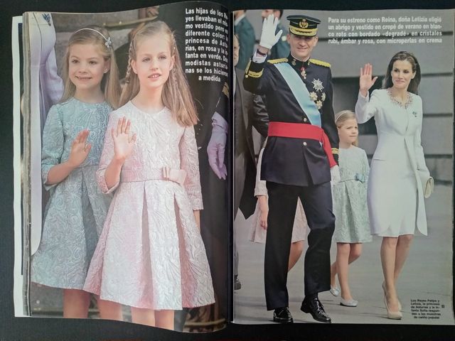 Revista Hola Proclamación Felipe VI Rey