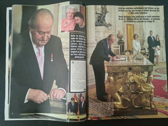 Revista Hola Proclamación Felipe VI Rey