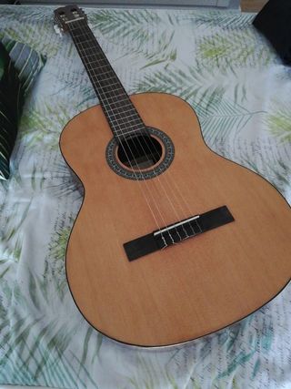 Guitarra clásica Rocío, modelo n°10 + Funda. de segunda mano por 70 EUR en  Huelva en WALLAPOP