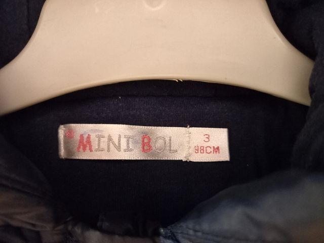 Parka niña azul marino. MUY BUEN ESTADO.