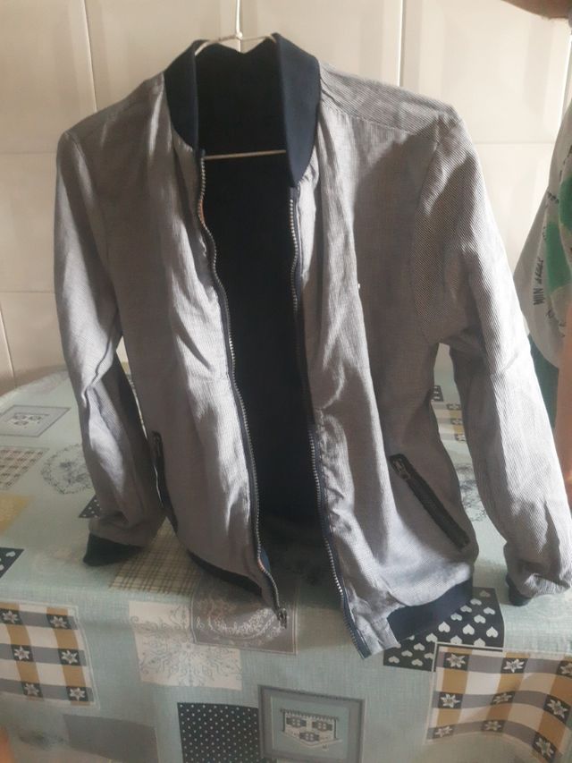 Parka reversível de 14 anos