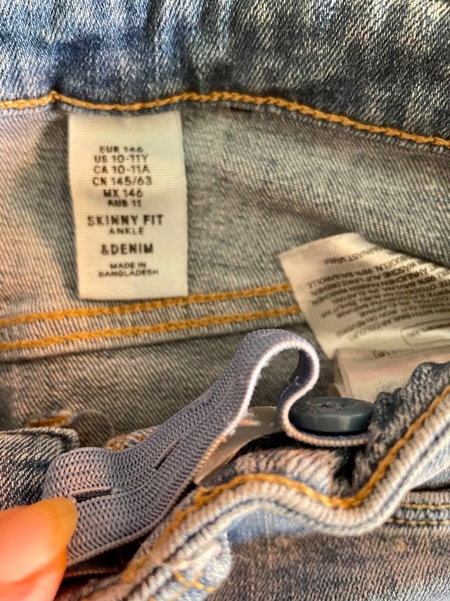 Pantalón vaquero H&M T 11-12