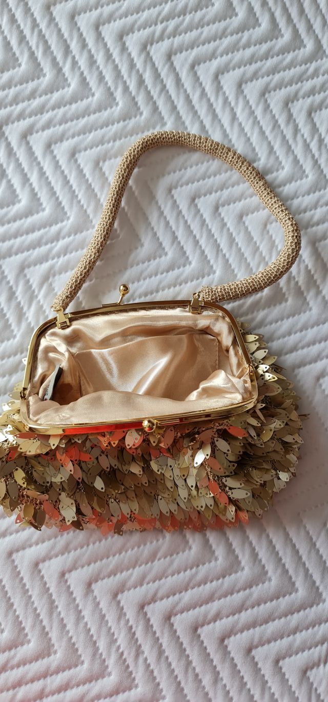 Cartera Bolso de fiesta dorado