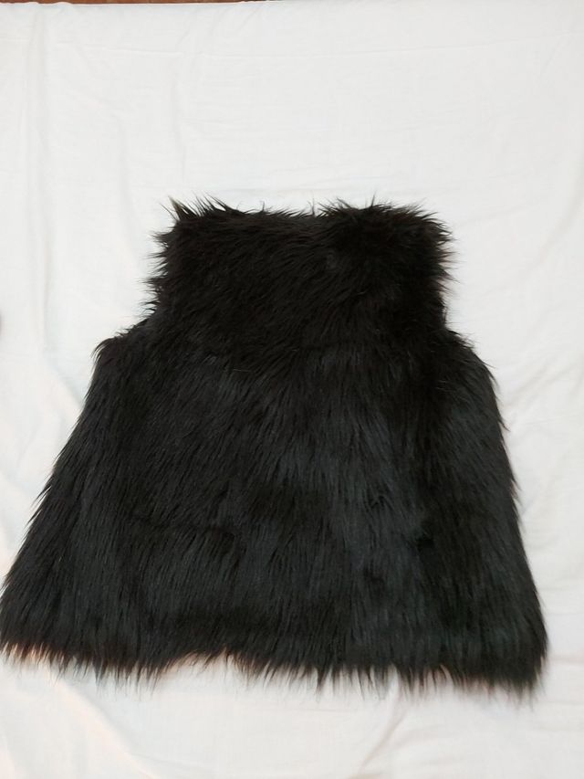 Chaleco de pelo mujer