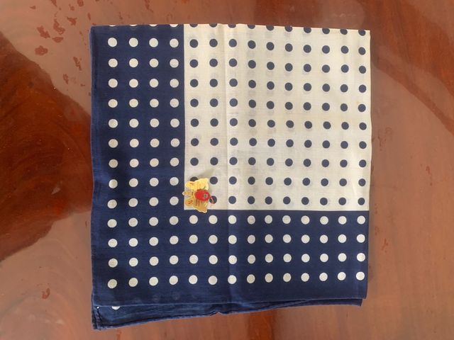 Pañuelo vintage años 70