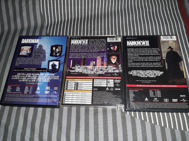 coleccion trilogia darkman súper descatalogada