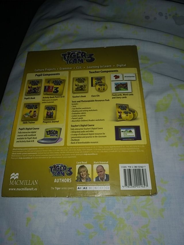 libro de inglés de 3 de primaria