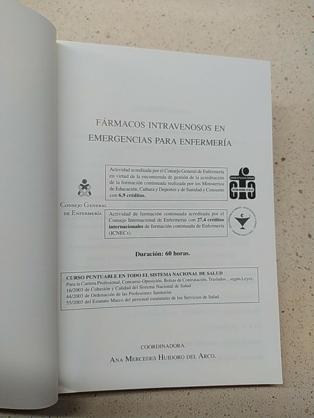 🔴🔴libro 112 farmacos intravenosos en emergencias