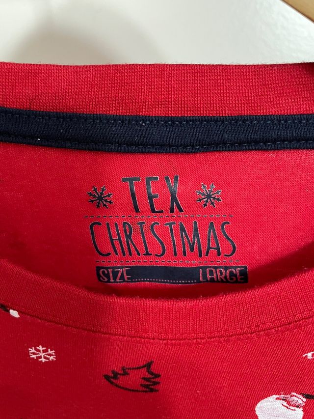 Camiseta roja navidad