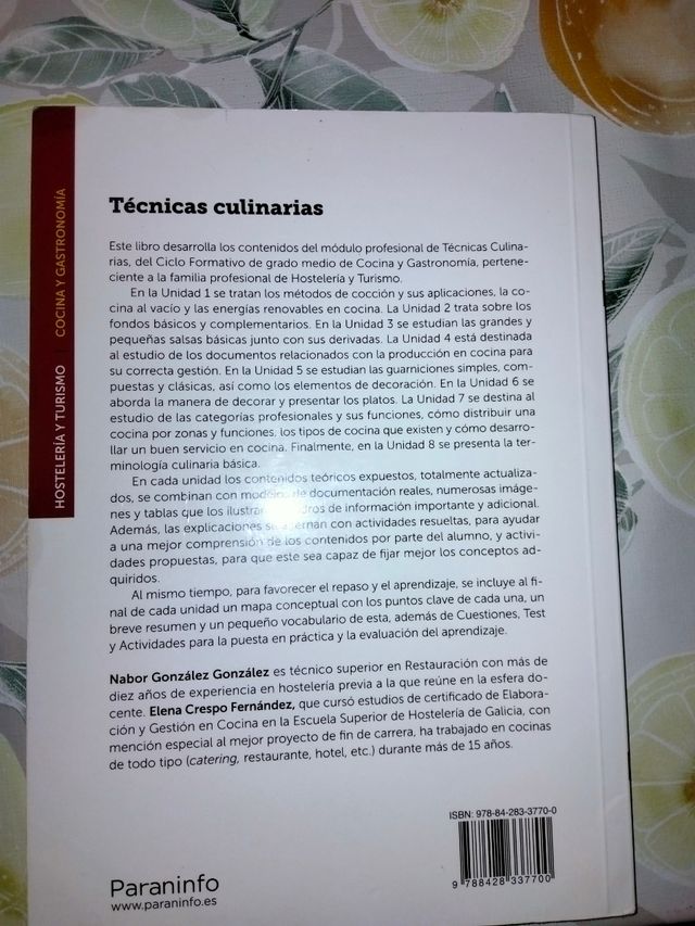 libros de 1GM cocina y gastronomía