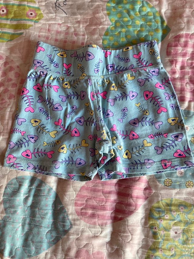 Pack 7 prendas mallas y pantalones niña talla 7-8